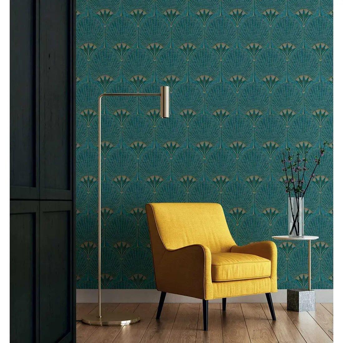 Sitemapcdatahttpsmodeinf Inetcompapier Peint Art Deco Bleu Canard