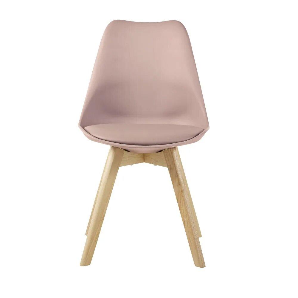 chaise rose poudre 1