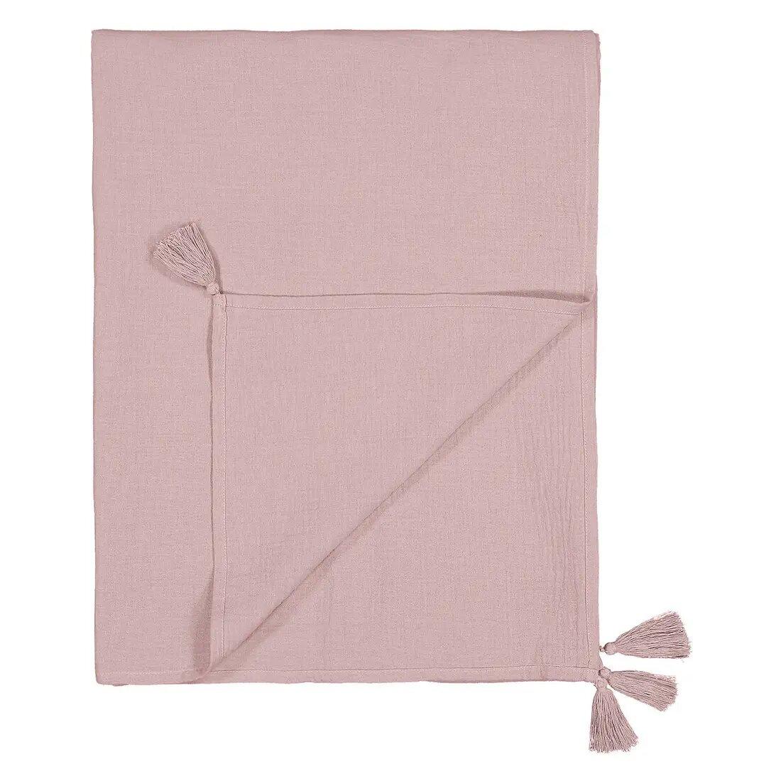 PLAID CORINTHE GRIS 150x120cm becquet