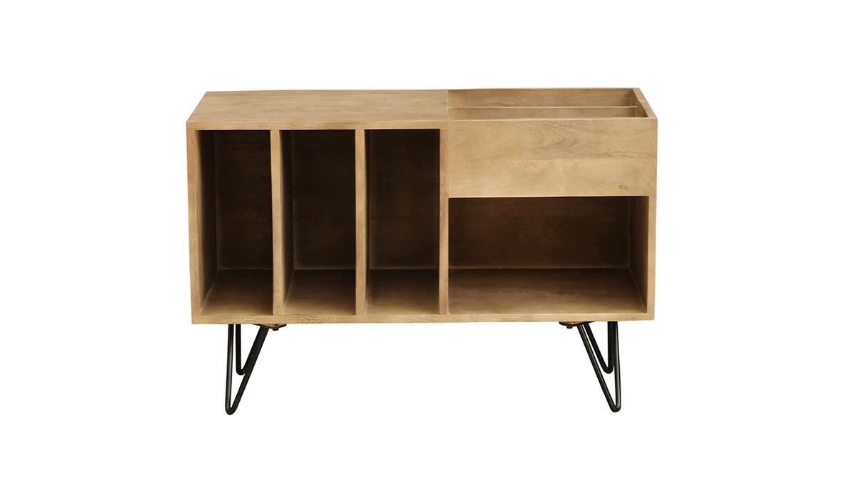 Vinyl Record Cabinet_6 - Rangement élégant pour votre maison