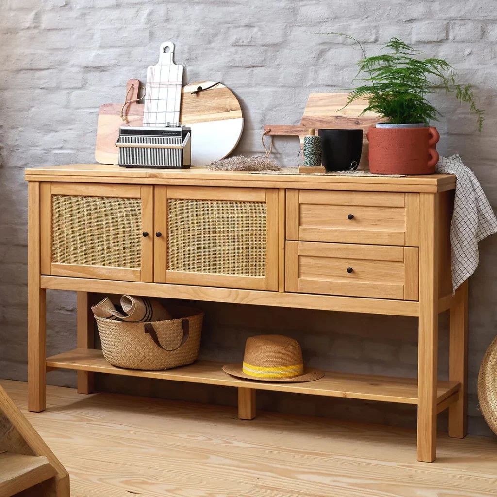 buffet enfilade cannage la redoute