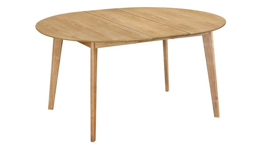 table extensible ronde scandinave