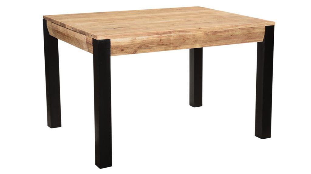 table en bois massif style industriel