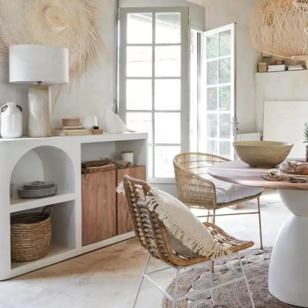 Bibliotheque basse maisons du monde Sartene