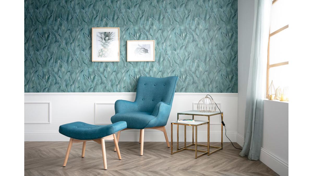 Fauteuil bleu canard : 14 modèles tendances sélectionnés 🛋️