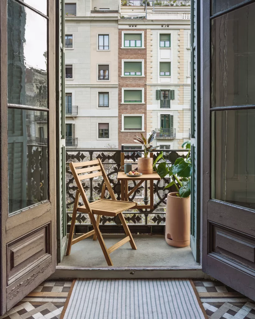 table pour petit balcon