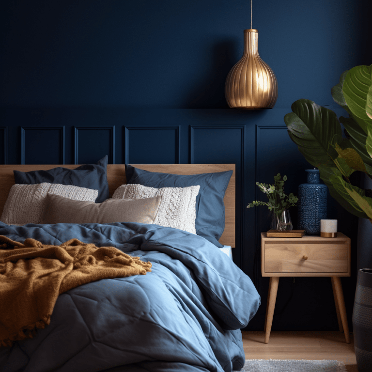 Chambre bleu nuit : 18 idées déco pour une ambiance calme