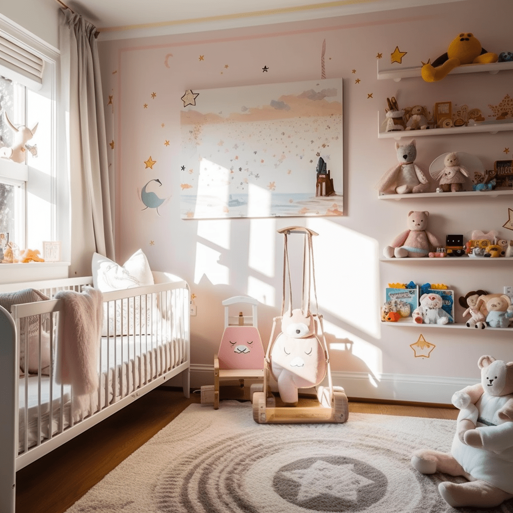 décoration chambre bébé fille