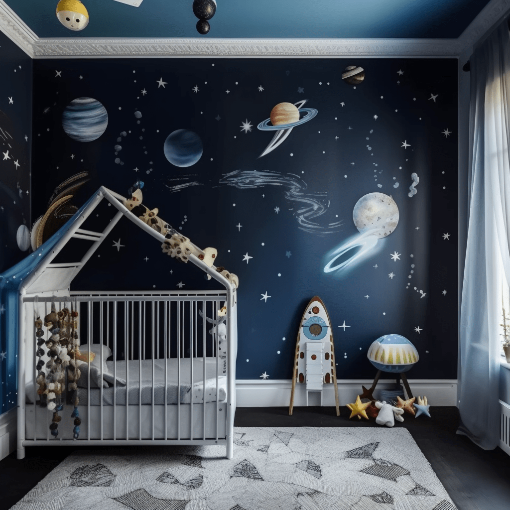 Décoration murale chambre bébé garçon