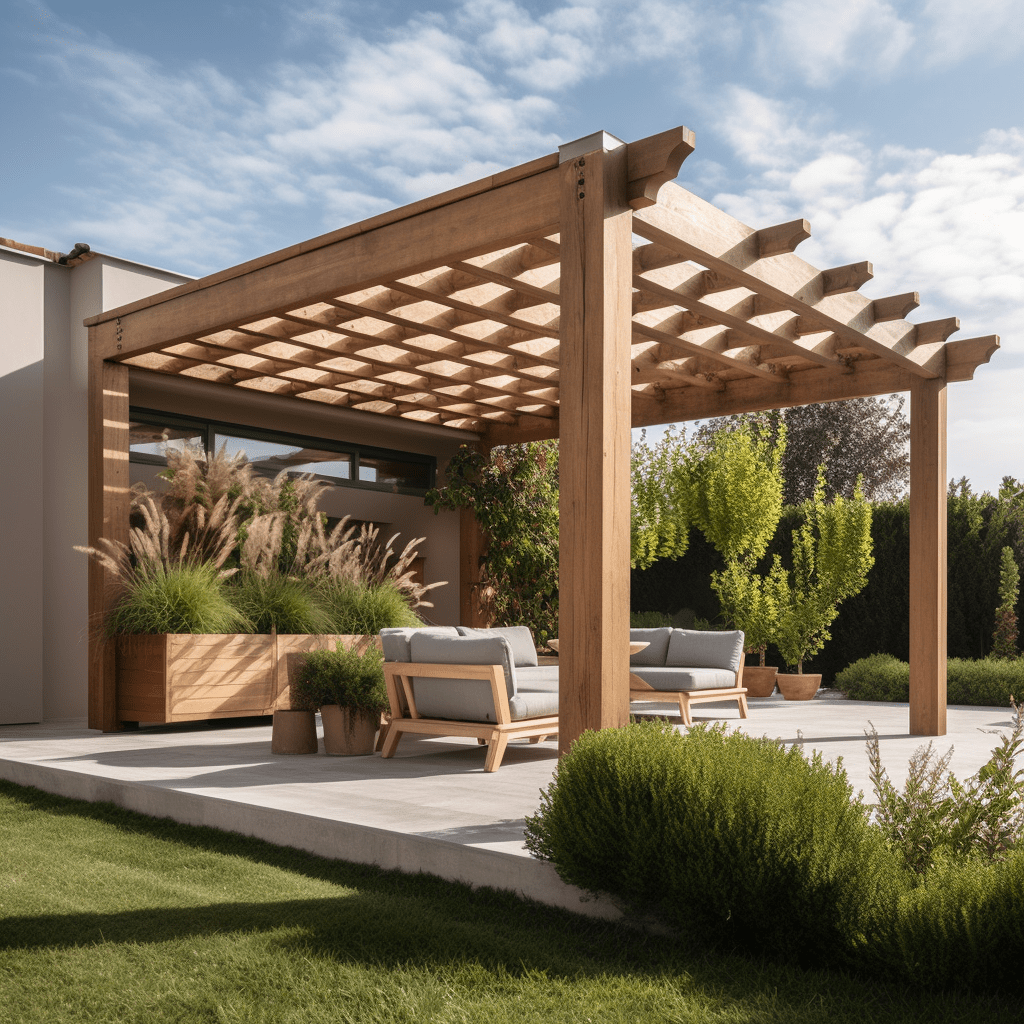 Sublimez Votre Terrasse Avec Une Pergola Bois Adoss e