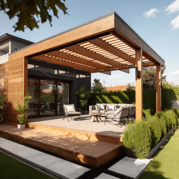 Sublimez Votre Terrasse Avec Une Pergola Bois Adoss e Sublimez Votre Terrasse Avec Une Pergola Bois Adoss e