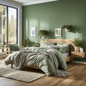 Chambre verte : 23 idées, exemples et inspirations déco