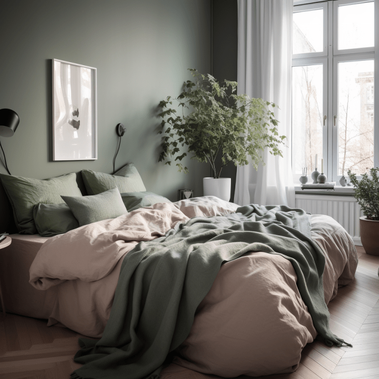 Chambre vert sauge : 13 idées tendances et déco à copier