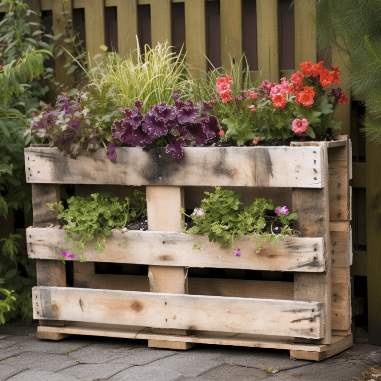 Jardinière Rectangulaire BETTEVE En Bois Massif De Pin Noir