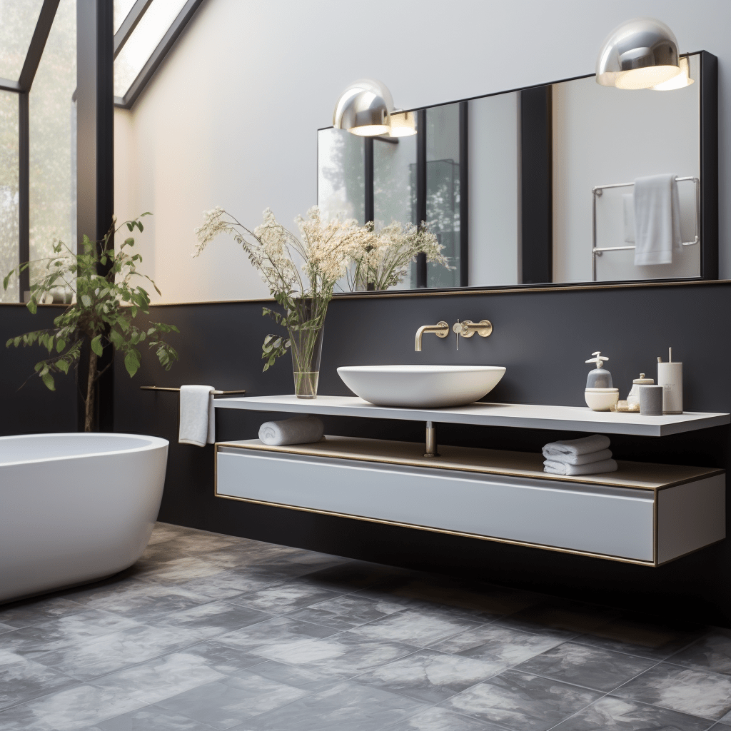 salle de bain design italien