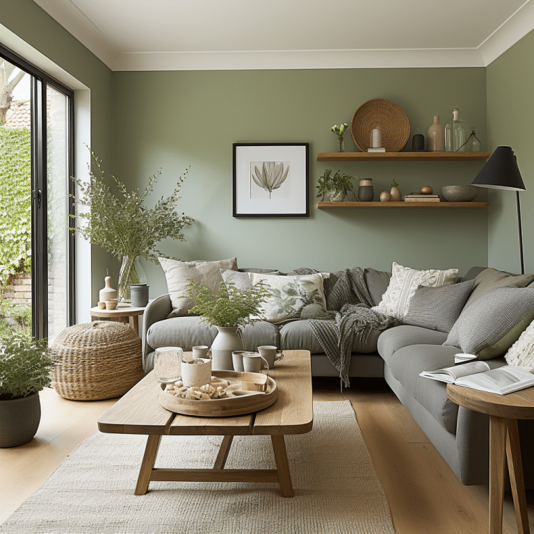 Salon vert sauge : 15 idées déco pour réussir votre espace
