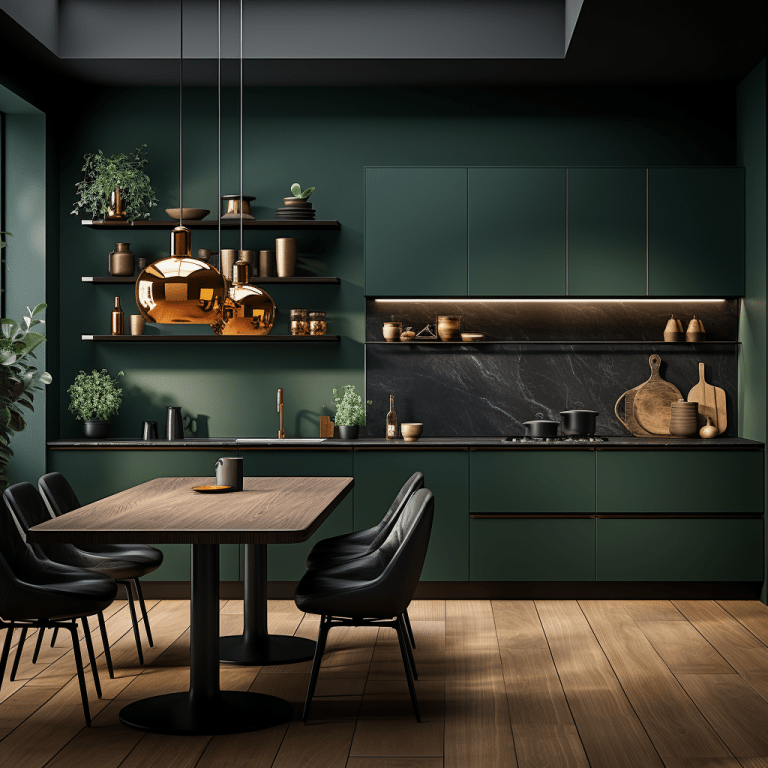 Cuisine verte : 18 idées déco pour intégrer cette couleur