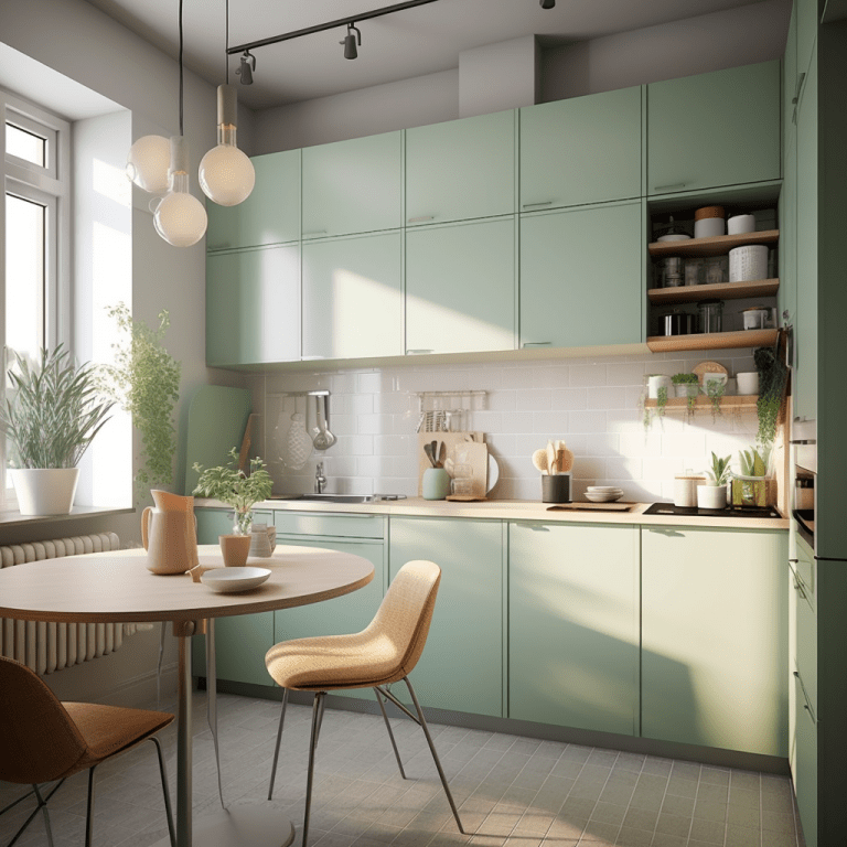 Cuisine verte : 18 idées déco pour intégrer cette couleur
