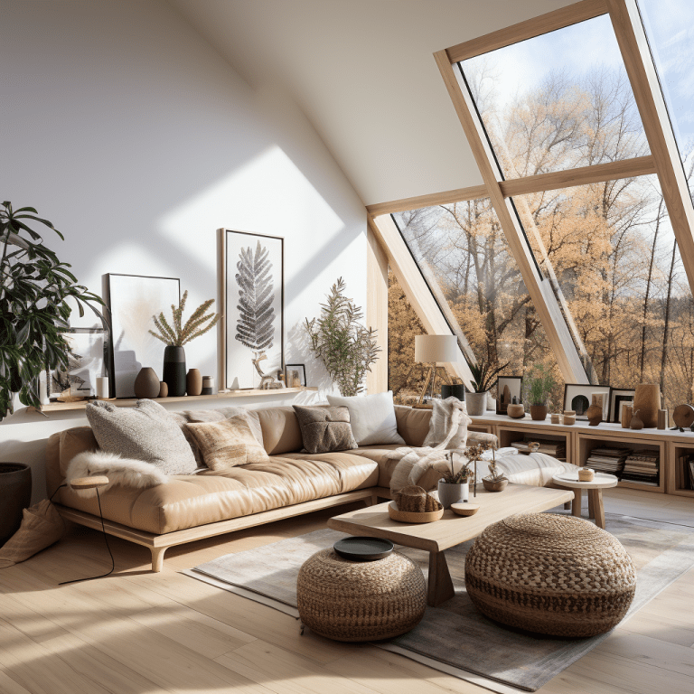 Salon blanc et bois : nos idées pour une ambiance naturelle