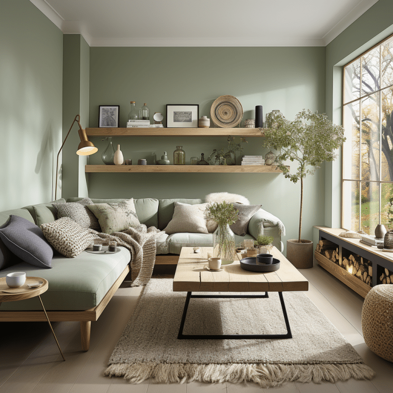 Salon vert sauge : 15 idées déco pour réussir votre espace