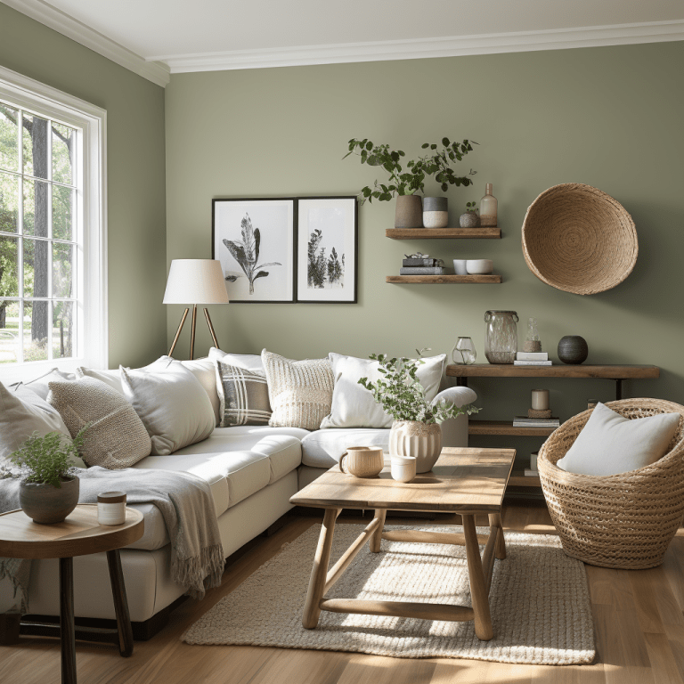 Salon vert sauge 15 idées déco pour réussir votre espace