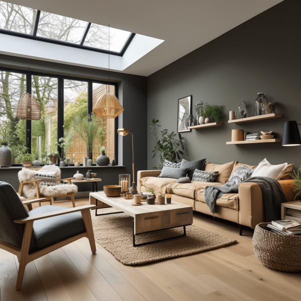 Salon gris anthracite : 23 idées tendances et déco à copier