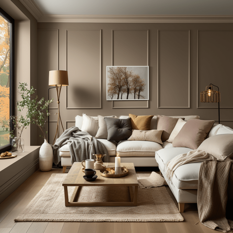 Salon taupe et crème : 10 idées déco et tendance à découvrir