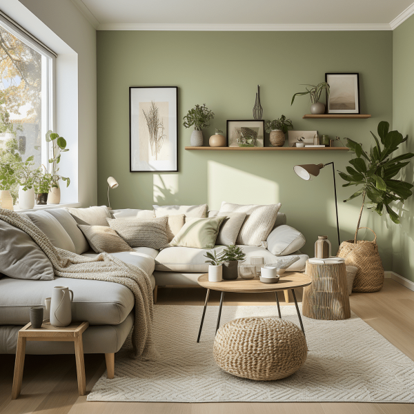 Salon vert d'eau : 15 idées tendances pour un intérieur zen