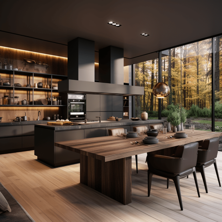 Cuisine marron clair ou foncé, 12 idées déco et tendances — free download