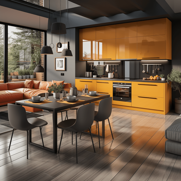 Cuisine orange 18 idées pour une déco pleine de pep's