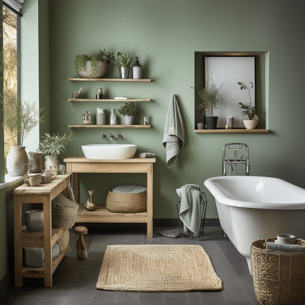 Salle de bain vert sauge nos 17 idées déco et tendances 💚