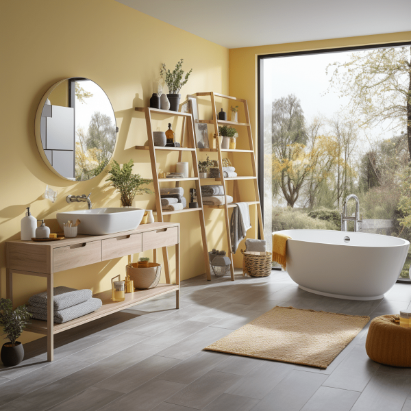 Salle de bain jaune 17 idées pour une déco vivifiante 💛