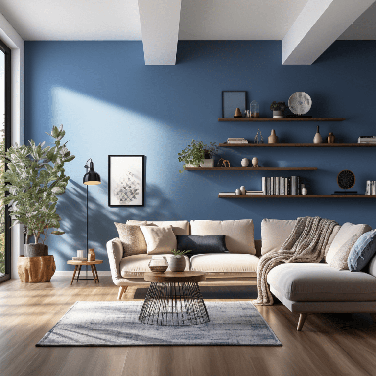 Salon bleu nuit : 19 idées tendances et intemporelles 💙