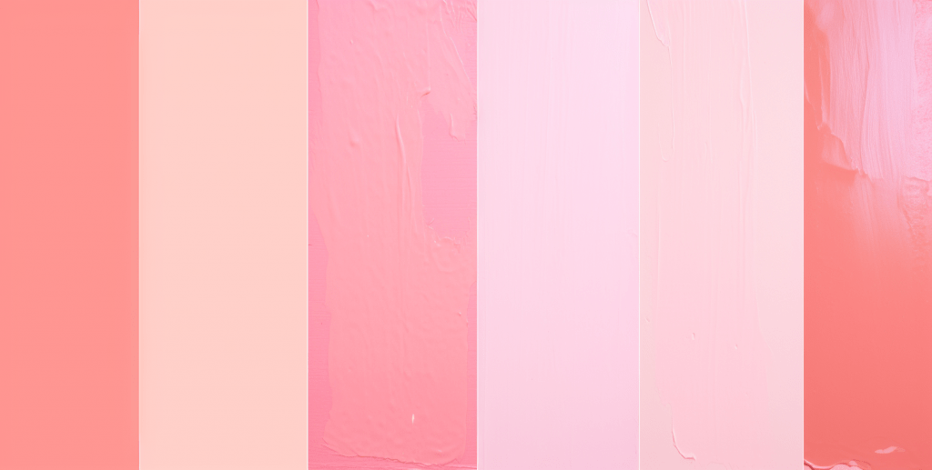 couleur rose pastel