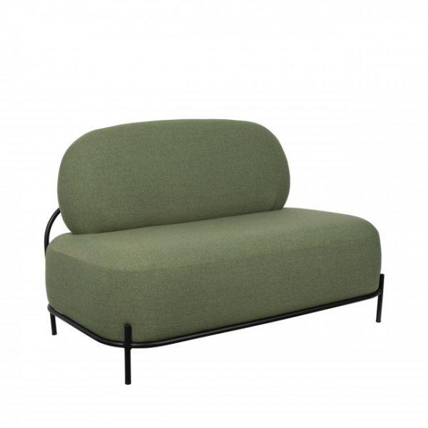 Canapé 2 places en tissu - POLLY Vert - Drawer
