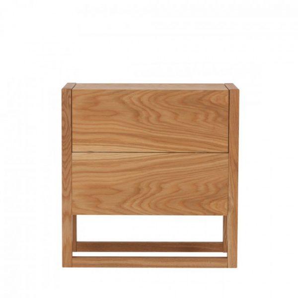 Mini-bar design bois massif - NEWEST Bois clair - Woodman