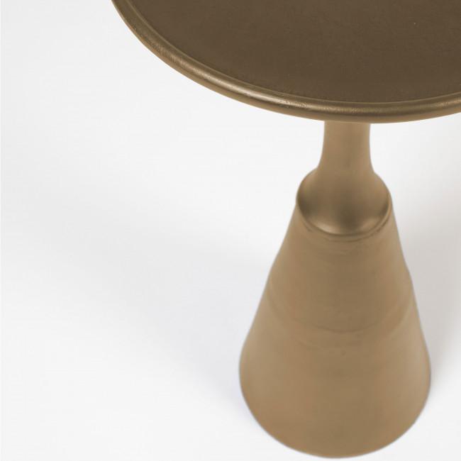 Table d'appoint ronde en métal ø35cm - NOAH Or - Drawer