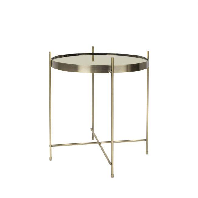 Table basse design ronde Small - CUPID Or - Zuiver