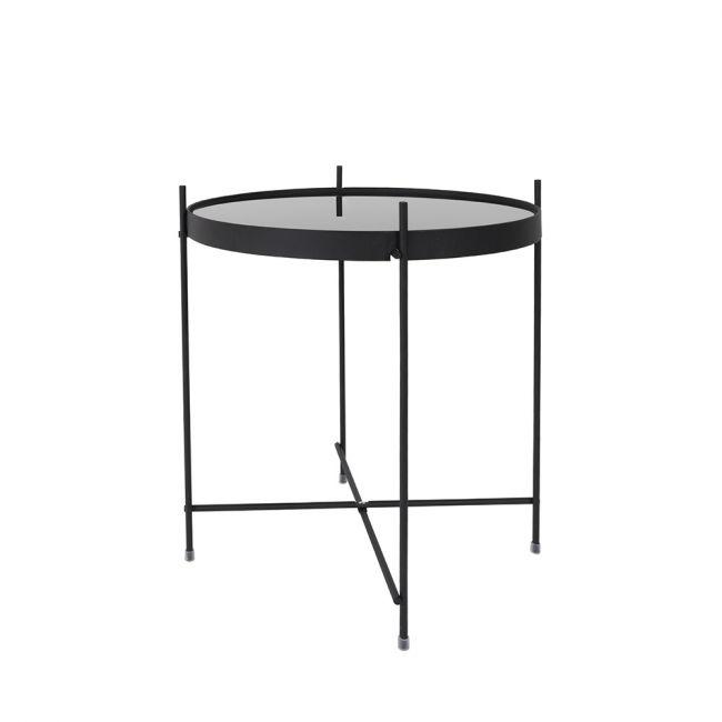 Table basse design ronde Small - CUPID Noir - Zuiver