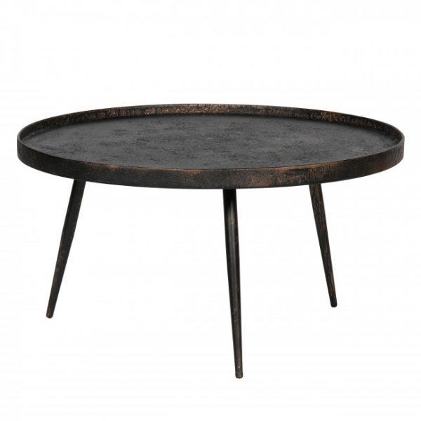 Table basse ronde Ø76cm - BOUNDS Laiton - BePureHome