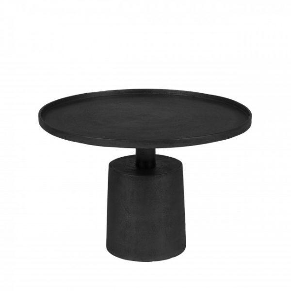 Table basse ronde en métal ø60cm - MASON Noir - Drawer