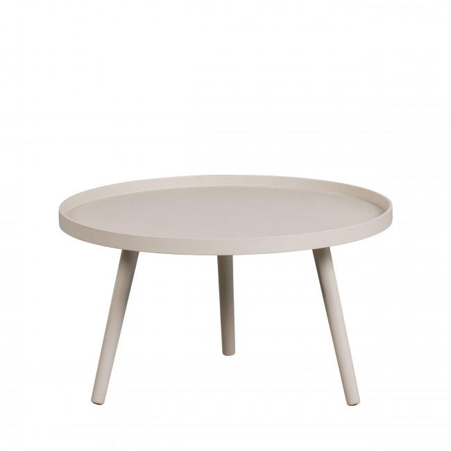 Table d'appoint ronde bois ø60cm - MESA Beige - Woood