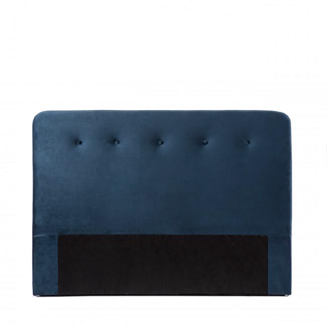 Tête de lit en velours 150 cm - OTELLO Bleu marine - Drawer
