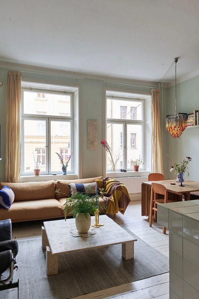Un appartement scandinave de 71 m2 avec des details originaux et une cuisine originale 10