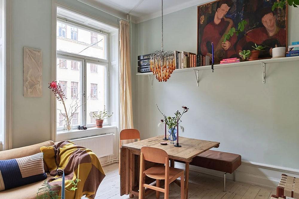 Un appartement scandinave de 71 m2 avec des details originaux et une cuisine originale 15