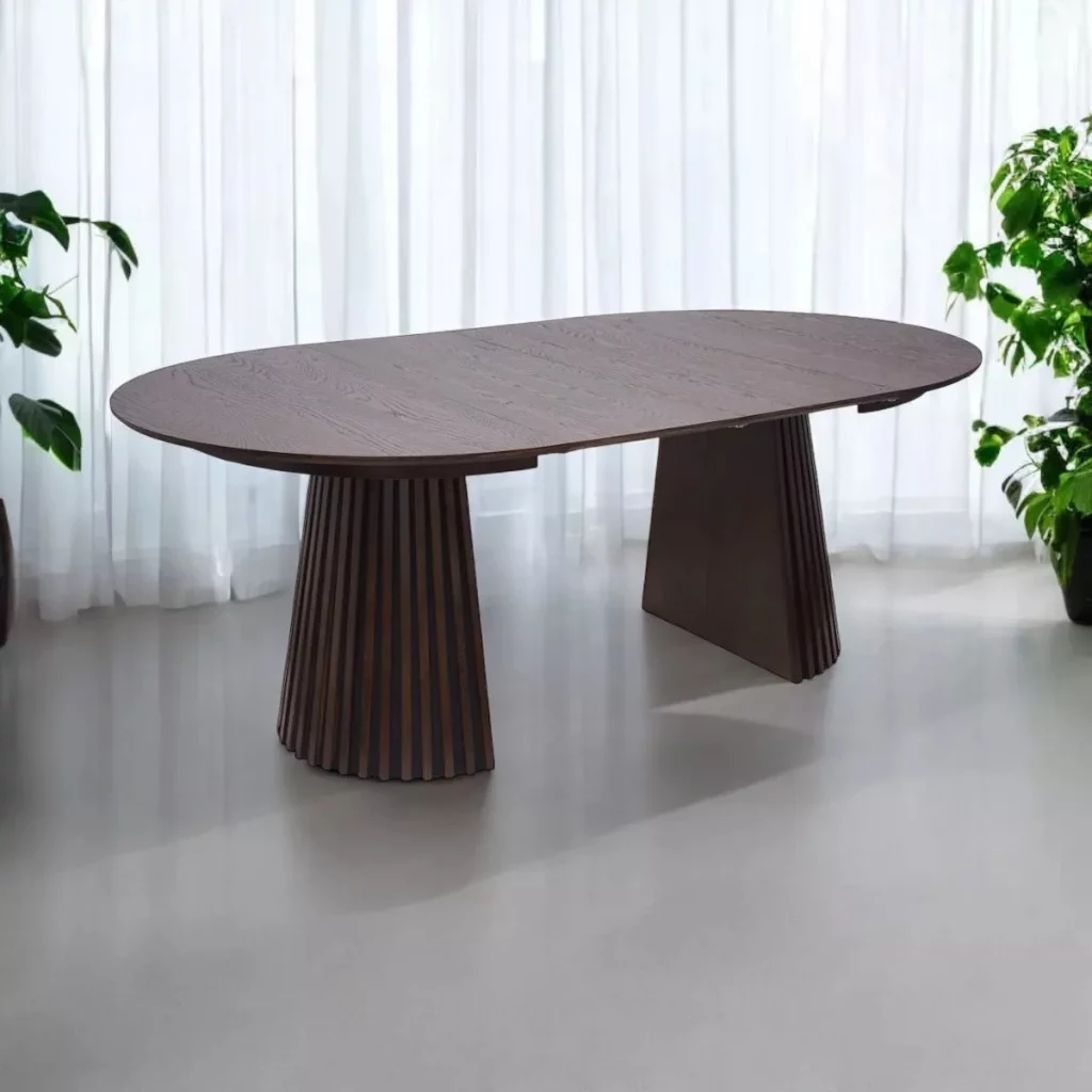 Table ronde extensible 10 personnes Osaka
