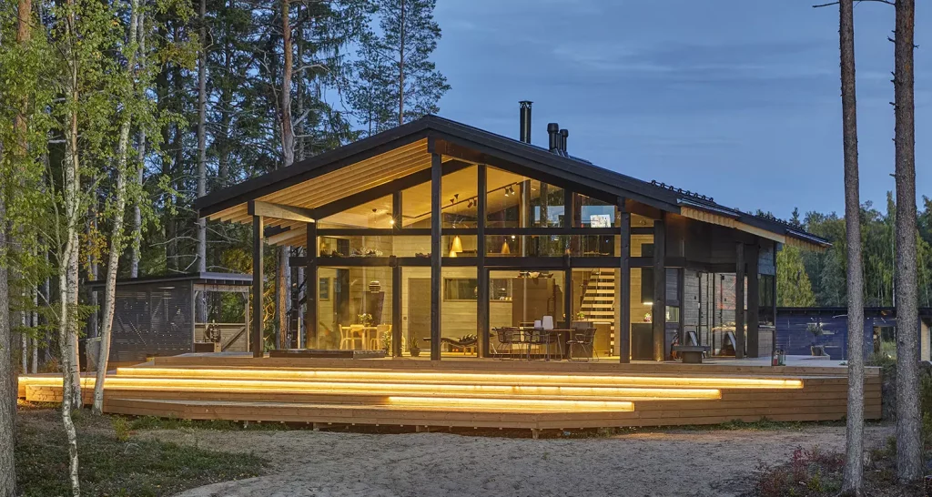 Bois design ecologie decouvrez cette magnifique villa en bois 1