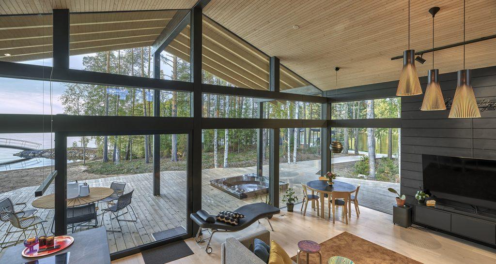 Bois design ecologie decouvrez cette magnifique villa en bois 4