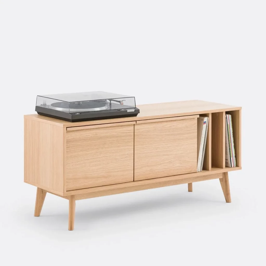 Meuble de rangement vinyles Aram