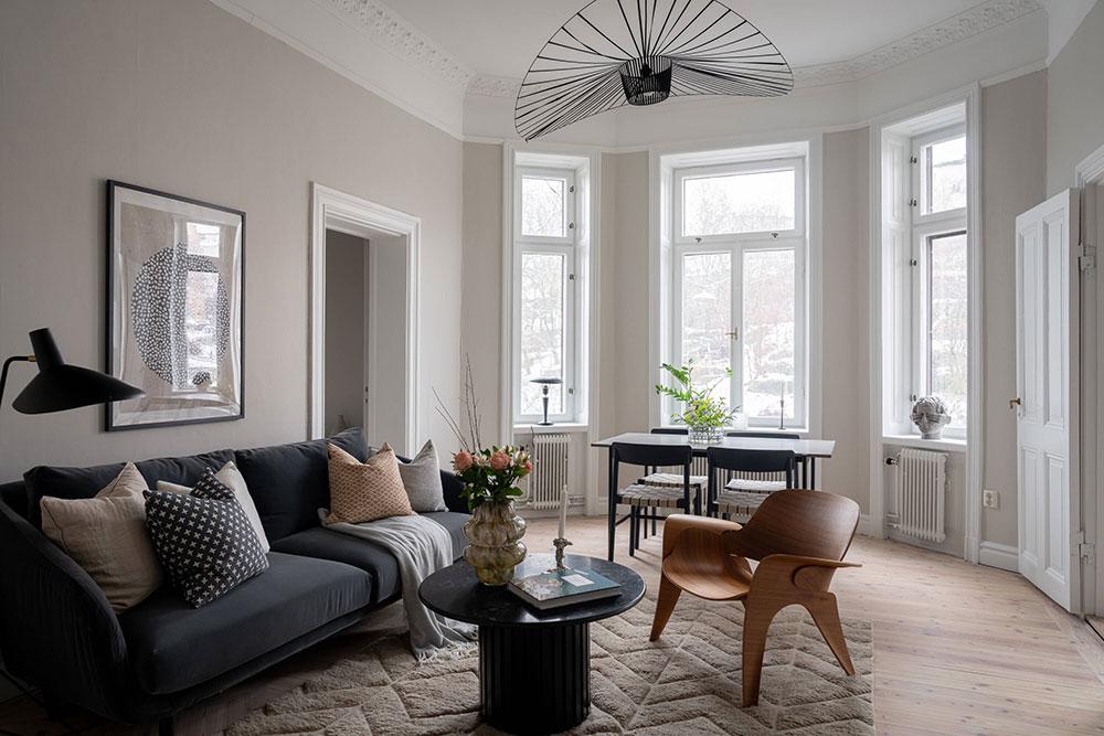 Un appartement scandinave de 68 m2 original et aux tons apaisants 4